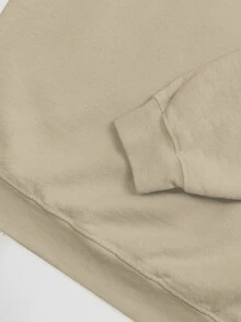 Men Hoodies - Màu be - Xem 4