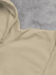 Men Hoodies - Màu be - Xem 3