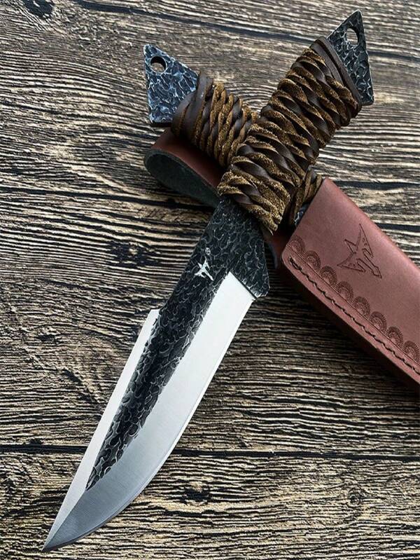 1 pieza Cuchillo de frutas portátil para el hogar con hoja afilada, herramienta de cocina multifuncional de alta dureza a la