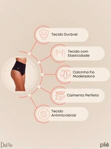 PLIE Women Thongs - 黑色 - 查看 2