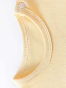 新生兒男嬰長袖純棉衣物連體衣，0-12個月