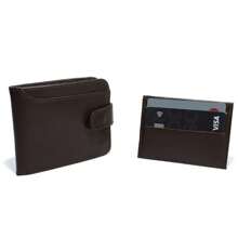 Men's Wallets - 鏽棕色 - 查看 1