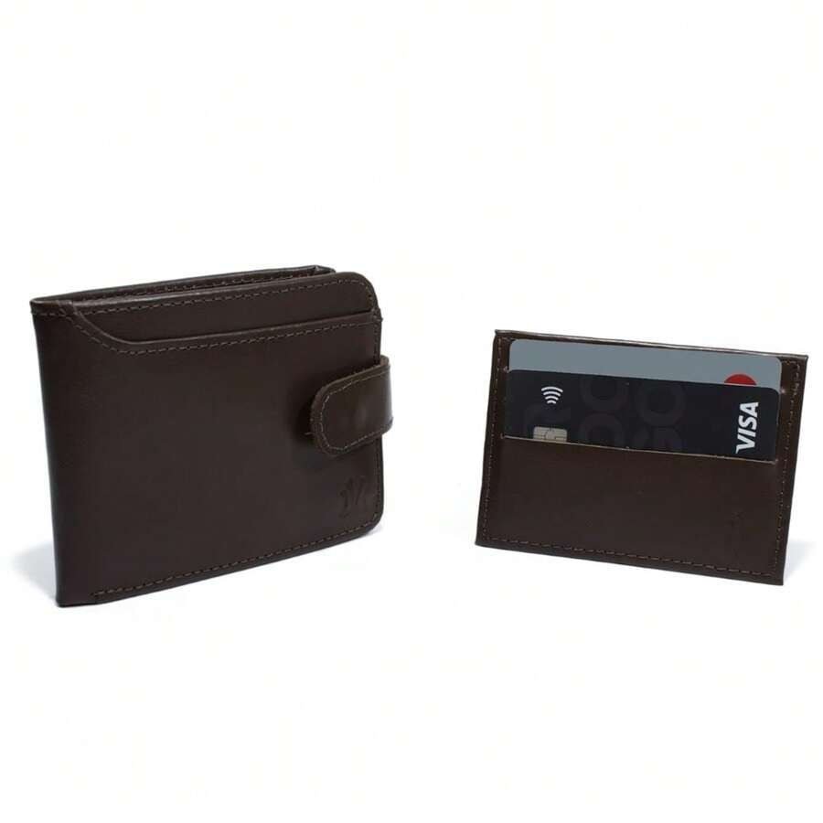 Men's Wallets - 鏽棕色 - 查看 1