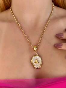 Chain Necklaces - 金色 - 查看 4