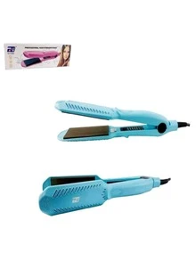 Plancha plana de cerámica lisa y recta, resultados rápidos, estilos suaves, Plancha para alisar el cabello de una manera fácil y sencilla de usar - Multicolor - Ver 9