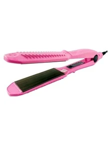 Plancha plana de cerámica lisa y recta, resultados rápidos, estilos suaves, Plancha para alisar el cabello de una manera fácil y sencilla de usar - Multicolor - Ver 4