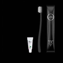 Disposable Toothbrush Set With Toothpaste And Other Toiletries, Soft Bristles - Black - View 1