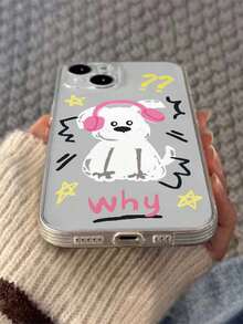 Dễ thương Cún con Mẫu In Chống sốc Ốp lưng & bao da điện thoại Tương thích với Apple Và Samsung Loạt Điện thoại thông minh - Nhiều màu - Xem 4