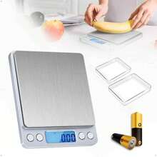 Digital Kitchen Scales - Bạc - Xem 10