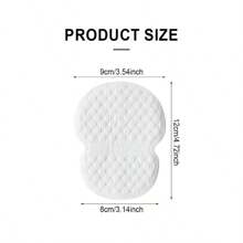10pcs/30pcs/50pcs Disposable Underarm Sweat Pads, For Sports And Outdoors - White - View 6