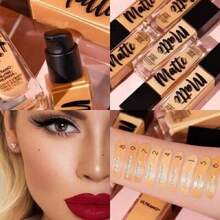 Base Mate, Base De Larga Duración, Maquillaje liquido, Maquillaje Alta Cobertura - 04 Warm Brown - Ver 5