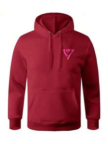Men Hoodies - Đỏ - Xem 1