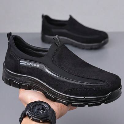 Men's Casual Driving Shoes, Spring/Summer New Arrival, Slip-On Flat Loafers, Breathable Lightweight Business Casual Shoes