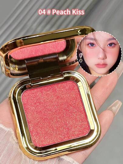 MGL Shimmering Blush Stick With Long-Lasting And Non-Fading Potato Texture, Suitable For Daily And Commuting Makeup