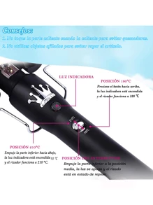 Hair Curling Irons - 棕色 - 查看 2