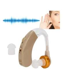 1 Aparato audifono para sordera Amplificador Recargable In-ear - Beis - Ver 2