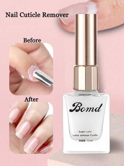 Rimuovitore di cuticole per unghie, crema gel ammorbidente, liquido per levigare e idratare la pelle morta delle unghie, trattamento per la cura e la riparazione delle unghie, strumenti per la manicure, prodotti per la cura delle unghie, regali per l'arte delle unghie, olio per cuticole per manicure e pedicure fai-da-te a casa