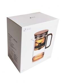 Bonston Home Use Glass Tea Maker With Separated Infuser, Large Capacity, Magnetic Cover & Filter For Loose Leaf Tea - 500ML - View 7