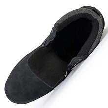 Men's Winter Snow Boots With Sherpa Thermal Lined Waterproof Slip-Resistant Insulated - Black - View 5