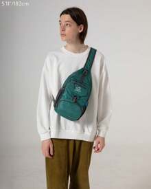 WATERFLY Packable Small Crossbody Sling Backpack Men Women Foldable Shoulder Chest Bag Daypack For Hiking Traveling