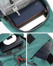 WATERFLY Packable Small Crossbody Sling Backpack Men Women Foldable Shoulder Chest Bag Daypack For Hiking Traveling