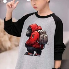 1 件 3D 大猩猩服装夹克 T 恤装饰贴纸，高弹性，防水，A 级透明热转印 DIY 贴花 - C4 - 查看 4