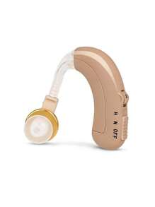 1 Aparato audifono para sordera Amplificador Recargable In-ear - Beis - Ver 3