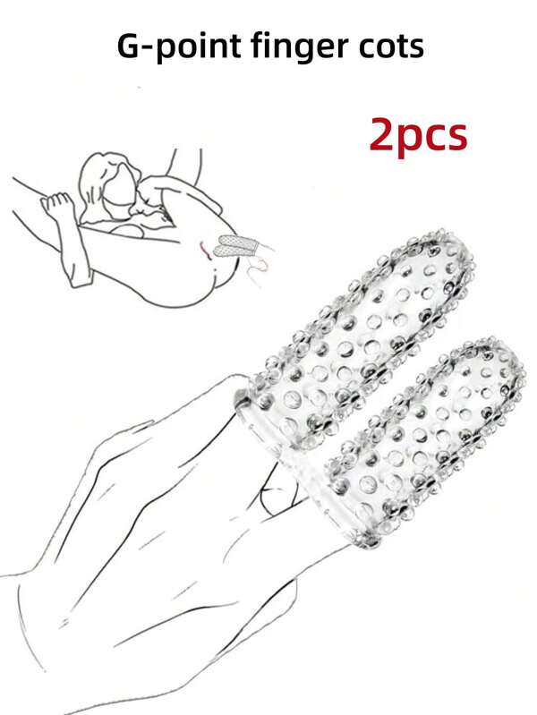 2 paires de pinces à doigts, pour femme masseur vaginal de flirt, produit de sexe pour adulte pour couples, stimulateur clitoridien de point G, outil sexy, jouet sexuel.