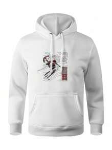 Men Hoodies - 白色 - 查看 1