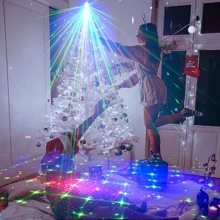 Party Lights DJ Disco Lights Strobe Lights, Portable LED Stage Lights Sound Sensing With Remote Control, USB-Powered RGB LED Projector Suitable For Indoor Home Decoration Birthday Carnival Nightclub Dance Effects Party Performance Holiday Gifts