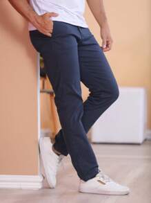 Men Jeans - 藏蓝色 - 查看 6