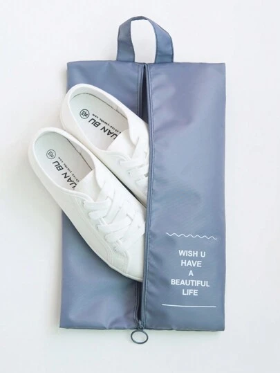 1 pièce Sac de rangement pour chaussures à grande capacité, anti-poussière et multifonctionnel, sac de voyage portable, sac pour bottes, boîte de rangement pour chaussures, organisateur de chaussures. Accessoires pour les voyages, les vacances, les croisières, les vacances d'été, les voyages, les affaires essentielles pour le collège, le dortoir, la maison, l'école, l'hôtel. Sac de voyage, organisateur de voyage, pochette à cordon pour chaussures, housse anti-poussière pour hommes et femmes, cubes de rangement, accessoires de voyage essentiels, accessoires de croisière, accessoires de vacances