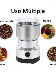 Molino de granos de café - Blanco y Negro - Ver 1