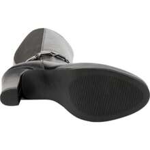 Botas de vestir de tubo alto con plataforma, mod. 1087828 - Negro - Ver 4