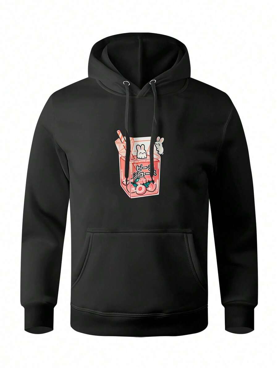 Men Hoodies - màu đen - Xem 1