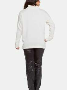 Women Sweaters - 白色 - 查看 6