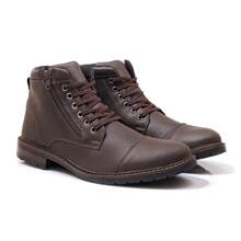 Men Boots - 咖啡棕 - 查看 3