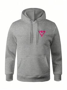 Men Hoodies - Màu Xám nhạt - Xem 1