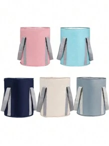 1 chậu ngâm chân có thể gập lại màu ngẫu nhiên, chậu ngâm chân có sưởi ấm di động khi đi du lịch, xô cao quá đầu gối, túi đựng bồn ngâm chân đa năng tại nhà - Nhiều màu - Xem 5