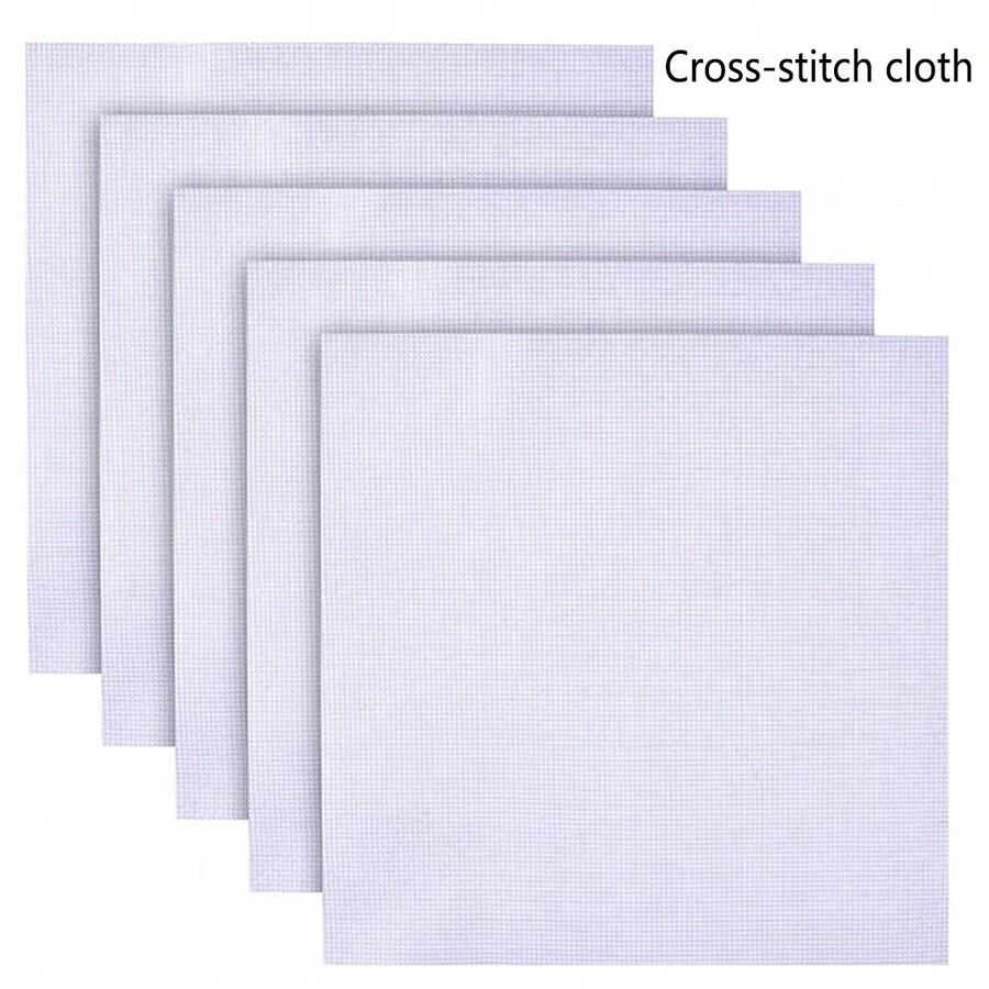 1pc Cross Stitch Embroidery  Cloth - Multicolor - View 1