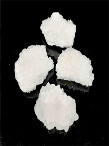 1pc Natural Crystal Stone Natural Crystal Rocks Geode Stone Specimen White Crystal Stone White Crystal Cluster Clear Quartz Healing Rock