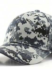 Gorra Camuflaje Píxeleado Diferen Camuflajes - Gris - Ver 2