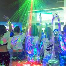 Party Lights DJ Disco Lights Strobe Lights, Portable LED Stage Lights Sound Sensing With Remote Control, USB-Powered RGB LED Projector Suitable For Indoor Home Decoration Birthday Carnival Nightclub Dance Effects Party Performance Holiday Gifts