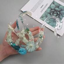 天鹅硅胶模具环氧树脂动物吊坠铸造 DIY 家居装饰珠宝制作工具 - 白色 - 查看 5