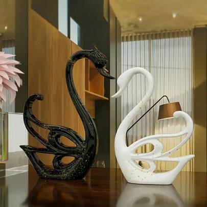 Molde de silicona con diseño de cisne para hacer colgantes de resina epoxi, herramienta de elaboración de joyería y decoración del hogar DIY