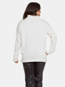 Women Sweaters - 白色 - 查看 3