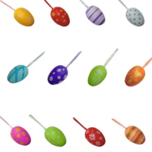 12 cái lễ Phục sinh DIY Vẽ bằng tay Trứng Đối với Trường mẫu giáo Nhuộm màu Đồ Chơi Mô phỏng Trứng Nhuộm màu Trứng - Nhiều màu - Xem 1