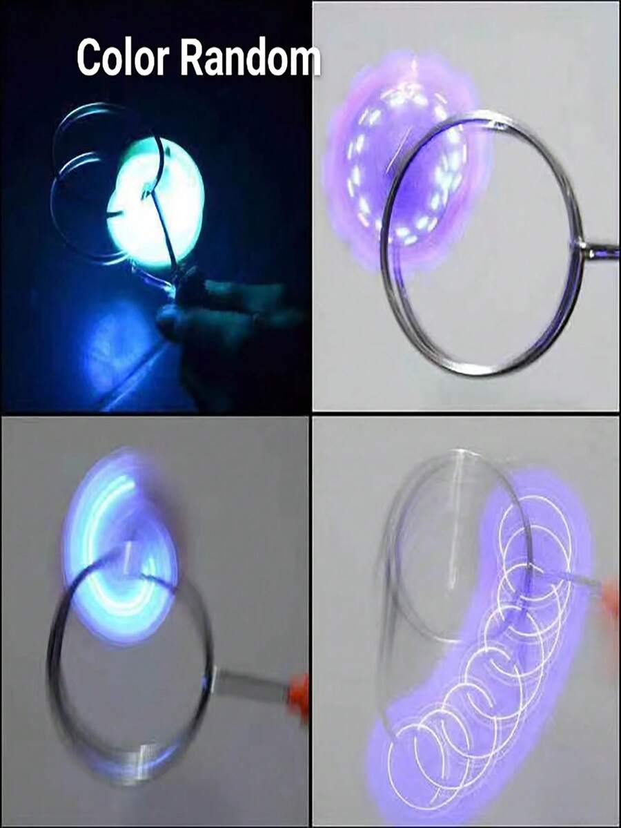 1 con quay ma thuật phát sáng, đồ chơi mát mẻ - Nhiều màu - Xem 1