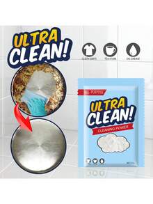 One Pack (25g) Of Baking Soda Powder - Multi-Functional Effective Stain Remover For Clothes And Kitchen, Efficiently Cleans Oil Stains - White - View 3