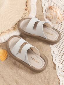 1 Paio di Pantofole Casual di Moda per Bambini, Design Comodo, Antiscivolo e Leggero, Adatto per l'Estate